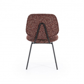 SCAUN JON MAYWOOD - METAL / LEMN / TESATURA 100% POLIESTER - MULTICOLOR - 49.5(L) x 82(h) x 58(l) - Img 6