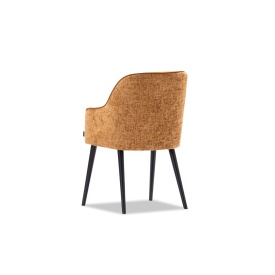 SCAUN STAFFA CU COTIERA - LEMN / MATERIAL - CULOARE LE ALEGERE - 44(L) x 84(h) x 54(l) - Img 2