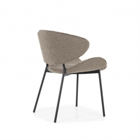 SCAUN TESS SPARK - METAL / LEMN / TESATURA - BEJ - 53(L) x 79(h) x 59(l) - Img 8