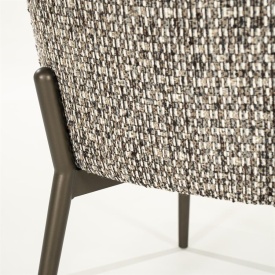 SCAUN TOBIAS - TAUPE VIVE - 55(L) x 67(l) x 86(h) - Img 11