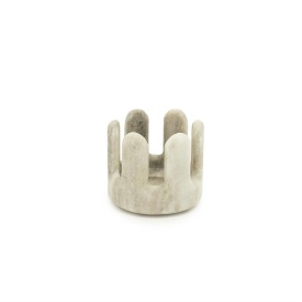 SUPORT PENTRU LUMANARI RONA - MARMURĂ - MARO - 10(L) x 10(l) x 8.5(h) - Img 1