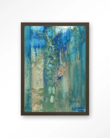 TABLOU - BLUE GREEN ABSTRACT - Img 5