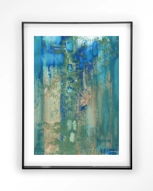 TABLOU - BLUE GREEN ABSTRACT - Img 11
