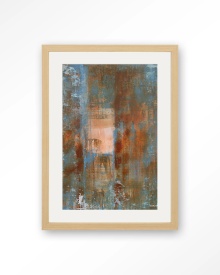 TABLOU - BLUE OCKER ABSTRACT 2 - Img 11