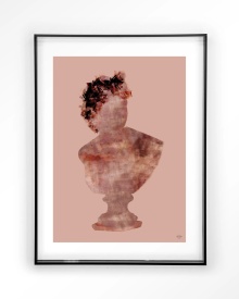 TABLOU - ERODED ROMAN SCULPTURE - Img 12