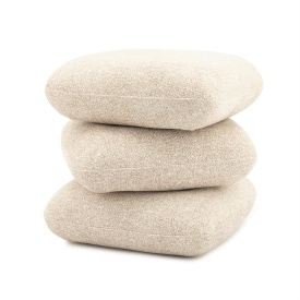 TABURET - BEJ - 44.5(L) x 44.5(l) x 44.5(h) - Img 4