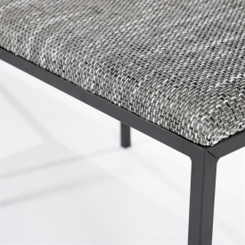 BANCHETA BENCH LAS - POLIESTER / FIER - ANTRACIT - 135(L) x 47(h) x 45(l) - Img 4