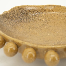 BOL VIRO - CERAMICA - GALBEN - 35.5(L) x 35.5(l) x 9(h) - Img 2