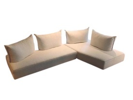 CANAPEA ARUBA - (G + HR) - 323(L) x 86 (h) x 202(l) cm