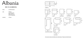 COLTAR MODULAR ALBANIA - 280(L) x 81(h) x235(l) cm - Img 8