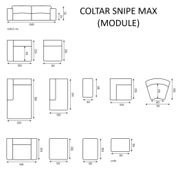 COLTAR SNIPE MAX - 368(L) x 75(h) x 268(l) - Img 5