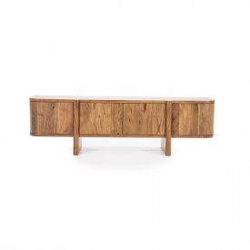 COMODA TV JULIAN CU 4 USI - DIN LEMN DE SALCAM [FSC] - MARO- 170(L) x 50(h) x 43(l)