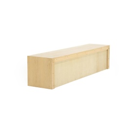 COMODA TV MILO - LEMN SI FURNIR DE STEJAR - NATURAL - 180(L) x 42(l) x 43(h) cm - Img 4