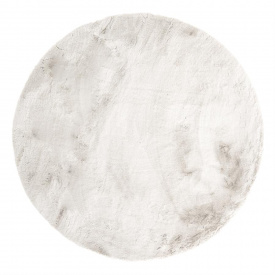 COVOR ZENA ROTUND - POLIESTER 100% - ALB MURDAR - Ø200 x 1(h)