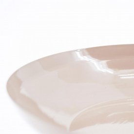 DECOR CASA - OLYMPA BOWL - METAL - BEJ - 35(L) x 21(h) x 35(l) - Img 2