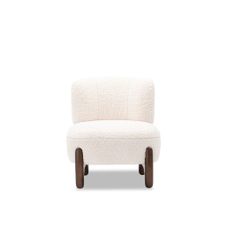 FOTOLIU PELMO - METAL / LEMN / MATERIAL 100% POLIESTER - ALB (CULOAREA SE POATE ALEGE) - 63(L) x 74(h) x 71(l) - Img 3