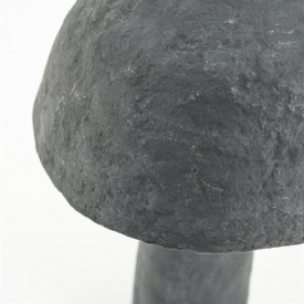 LAMPA DE MASA MUSHROOM - HARTIE - CENUSIU - 30(L) x 45(h) x 30(l) - Img 3