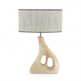 LAMPA DE MASA SHIBOO - NATURAL - 40(L) x 59(h) x 20.5(l)