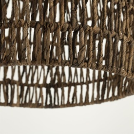 LAMPA SUSPENDATA BENTI MICA - PLANTA DE ABACA - NATURAL - 45(L) x 45(l) x 47(h) - Img 2