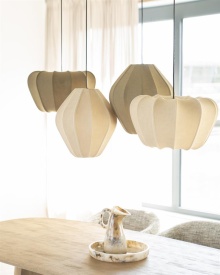 LAMPĂ SUSPENDATĂ - SORA 2 - CREM - 42(L) x 42(l) x 47(h) - Img 4