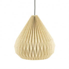 LAMPA SUSPENDATA ZUKI 3 - HARTIE - CREM - 41(L) x 45(h) x 41(l) - Img 1