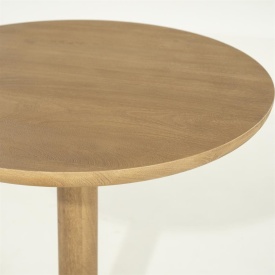 MASĂ BISTRO FLORENT ROTUNDĂ - NATURALĂ - 70(L) x 70(l) x 76(h) - Img 2