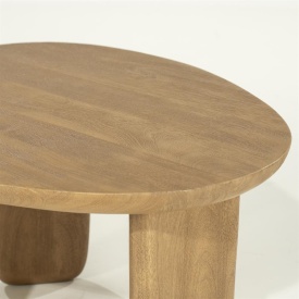 MASĂ DE CAFEA MAUD MICĂ - NATURALĂ - 65(L) x 56.5(l) x 38(h) - Img 3