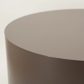 MASA DE CAFEA MERSI - FIER - TAUPE - 60(L) x 60(l) x 35(h) - Img 2