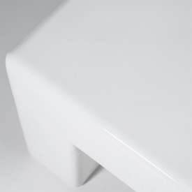 MASA DE CAFEA ROUA - COMPOZIT DE MAGNEZIU ECO - ALB - 70(L) x 40(h) x 70(l) - Img 3