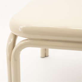 MASĂ DE CAFEA ZILO - BEJ - 63(L) x 63(l) x 35(h) - Img 3