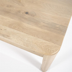 MASA DE DINING HARVEY - LEMN DE STEJAR [FSC] - NATURAL - 160(L) x 76(h) x 90(l) - Img 2