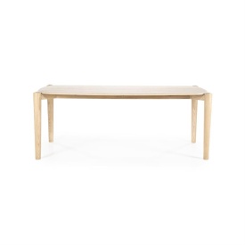 MASA DE DINING SELBU - STEJAR - NATURAL - 200(L) x 100(l) x 76(h) cm - Img 1