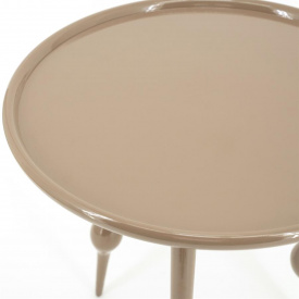 MASA LATERALA BIRDY - ALUMINIU - BEJ - 47(L) x 49(h) x 47(l) - Img 3