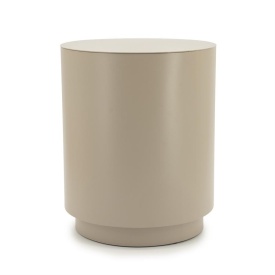 MASA LATERALA MESITA - FIER - TAUPE - 37(L) x 37(l) x 45(h) - Img 1
