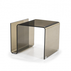 MASA LATERALA SHADOW - MARO - STICLA - 48(L) x 38(h) x 42l) - Img 2