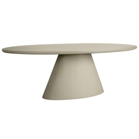 MELLO OVALA - BEJ - 220(L) x 120(l) x 77(h)