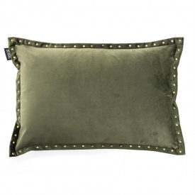 PERNA DECORATIVA MINX - CATIFEA/POLIESTER - VERDE ARMY - 60(L) x 22(h) x 40(l) - Img 1