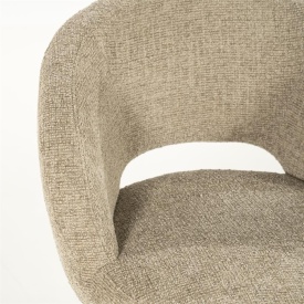 SCAUN ALISSA - GRI TAUPE ORO - 65(L) x 63(l) x 80(h) - Img 8