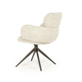 SCAUN DARCIO - BEJ GLEAM - 62(L) x 66.5(l) x 87(h) - Img 4