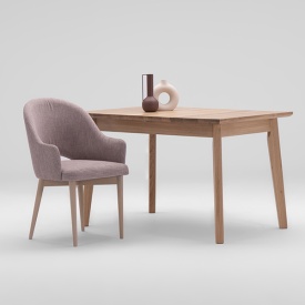 SCAUN ELSIE - LEMN / TESATURA - CULOARE LA ALEGERE - 56(L) x 87(h) x 60(l) - Img 5