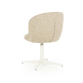 SCAUN ESMEE DONNA - TESATURA SI FIER - TAUPE - 55.5(L) x 64.5(l) x 83(h) cm - Img 5