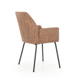 SCAUN INDY DONNA - TESATURA SI METAL - ROŞU - 58(L) x 63(l) x 89(h) cm - Img 8