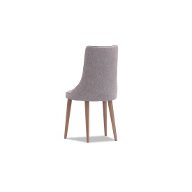 SCAUN MARMO - METAL / LEMN / TESATURA 100% POLIESTER - CULOARE LA ALEGERE - 45(L) x 88(h) x 52(l) - Img 2