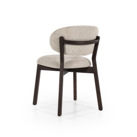 SCAUN MIKKY MOON - TESATURA SI STEJAR - TAUPE - 51(L) x 59.5(l) x 79(h) cm - Img 5