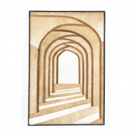 TABLOU CORIDOR - LEMN - MULTICOLOR - 52(L) x 77(h) x 2(l) - Img 1