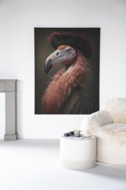 TABLOU - FLAMINGO MIC - 80 X 110 (CM) - Img 2