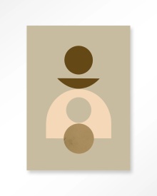 TABLOU - FORMA 4 BEIGE
