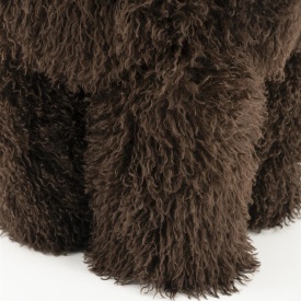 TABURET DOODLY - MARO ÎNCHIS - 40(L) x 40(l) x 43(h) - Img 4
