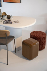 TABURET VISTA MIC - 50% POLIESTER / 50% BUMBAC - MARO - Ø40 x 40(h) - Img 6