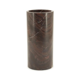 VAZA ROSIE - MARMURA - BURGUNDY - 15.5(L) x 15.5(l) x 32.5(h) - Img 1